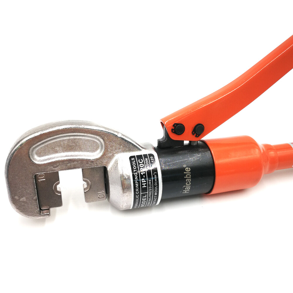 Herramienta hidráulica de crimpado para conectores de cable 10-120mm² HP-120C
