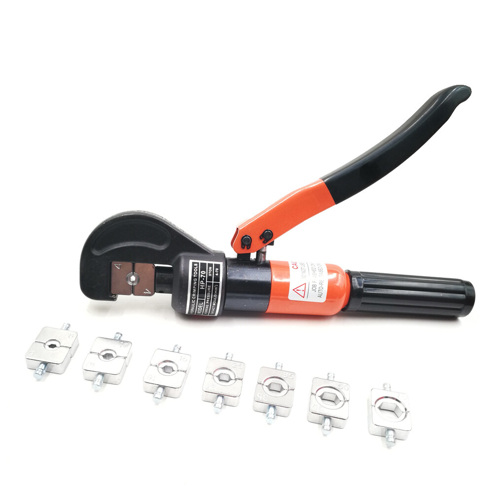 Herramienta hidráulica de crimpado para conectores de cable de 4-70mm² HP-70