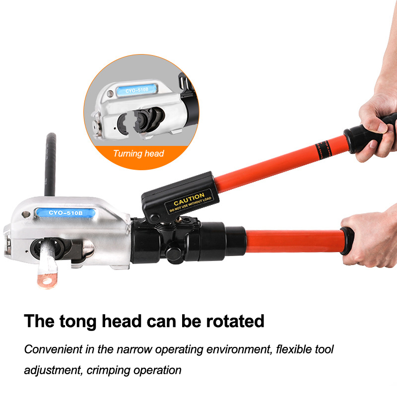 Herramienta hidráulica de crimpado para conectores de cable 50-400mm² CYO-510B