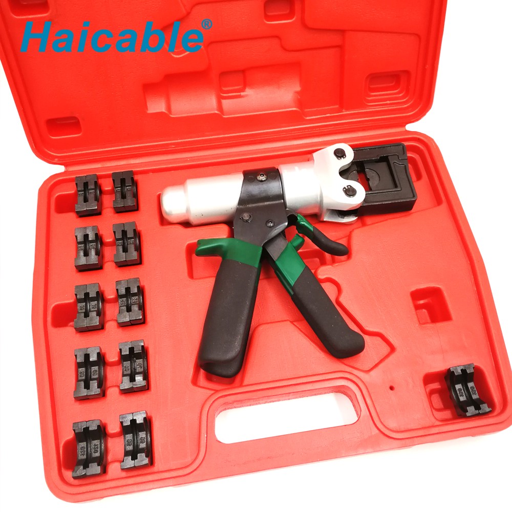 Herramienta de crimpado hidráulica para conector de cable de 4-150mm² HP-70-(1)