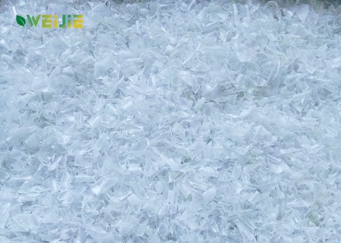 PCR PET AAA grade Transparent Flakes