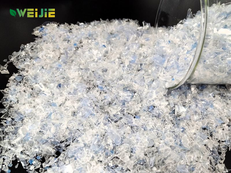 PCR PET Mixed color Flakes