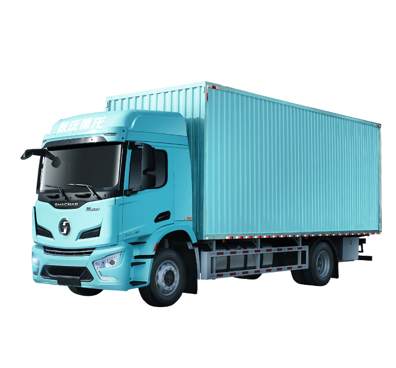 Delong M6000 4×2 flat-floor green channel truck