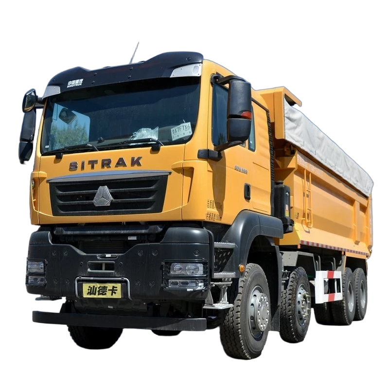 Sinotruk Sitrak G7W 400HP 8x4 6.8m Dump Truck