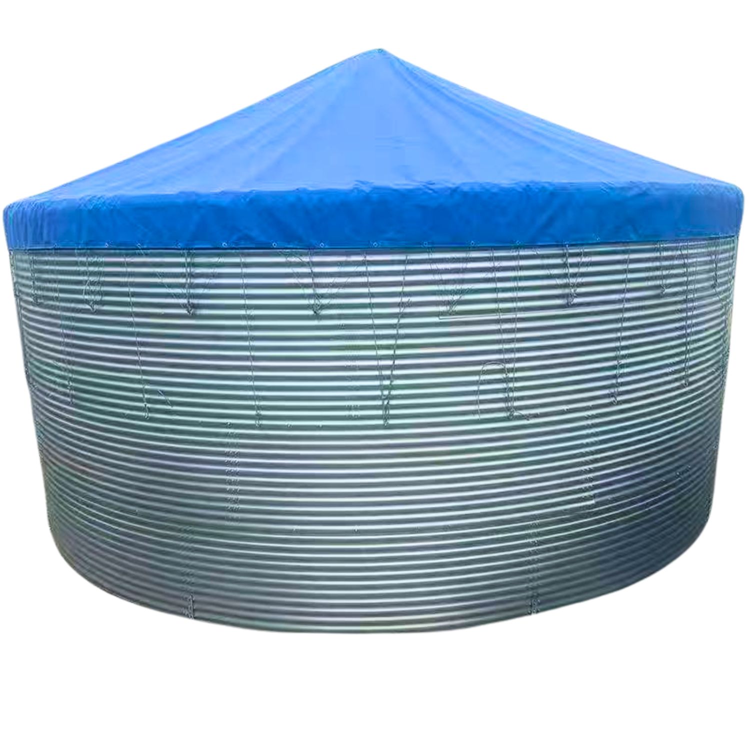 Tanque de agua de acero corrugado