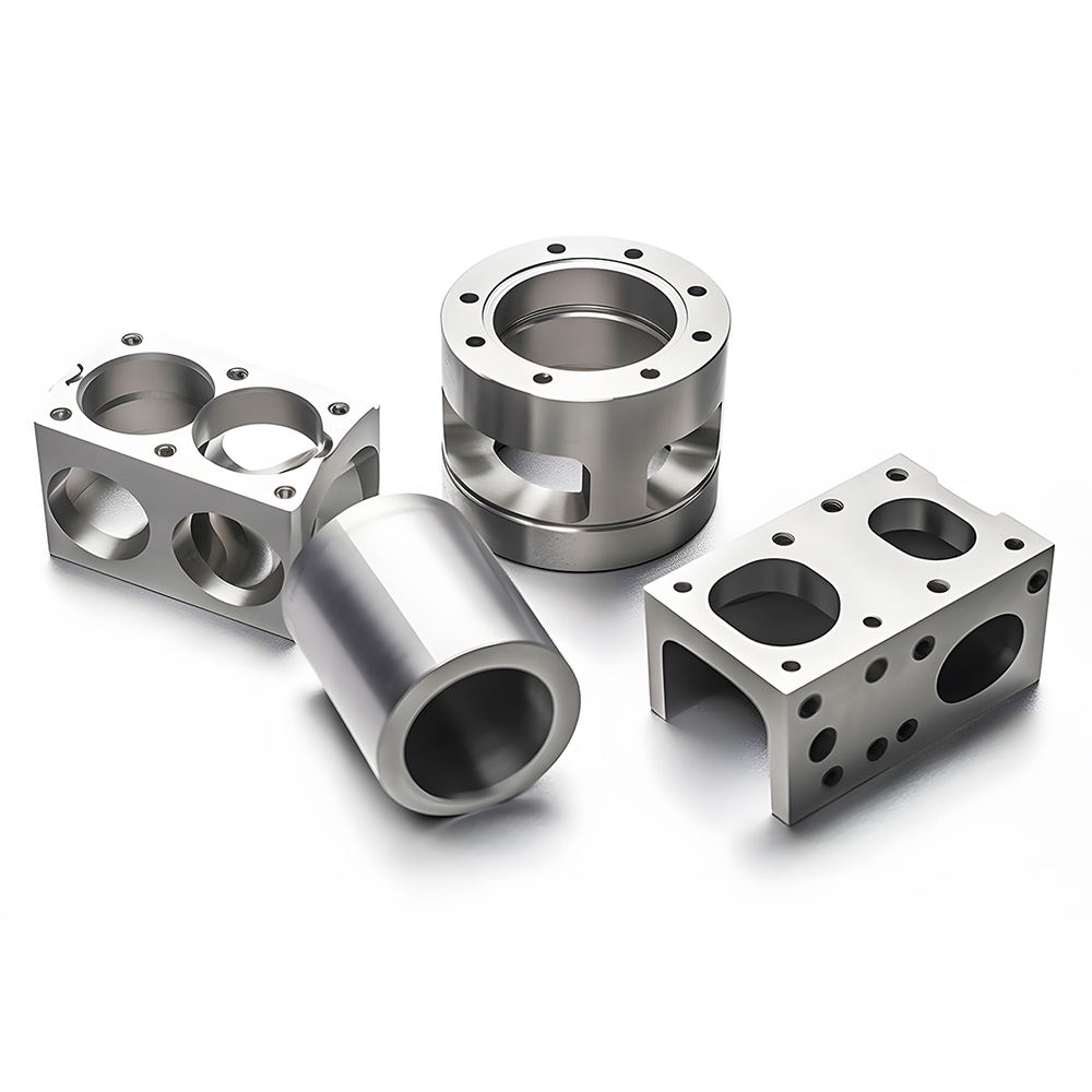Top precision 5-axis CNC milling services for customized metal cube CNC milling parts, stainless steel and aluminum CNC machining