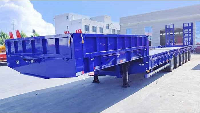 6 Axle150ton Remorque surbaissée