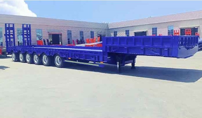 6 Axle150ton Remorque surbaissée