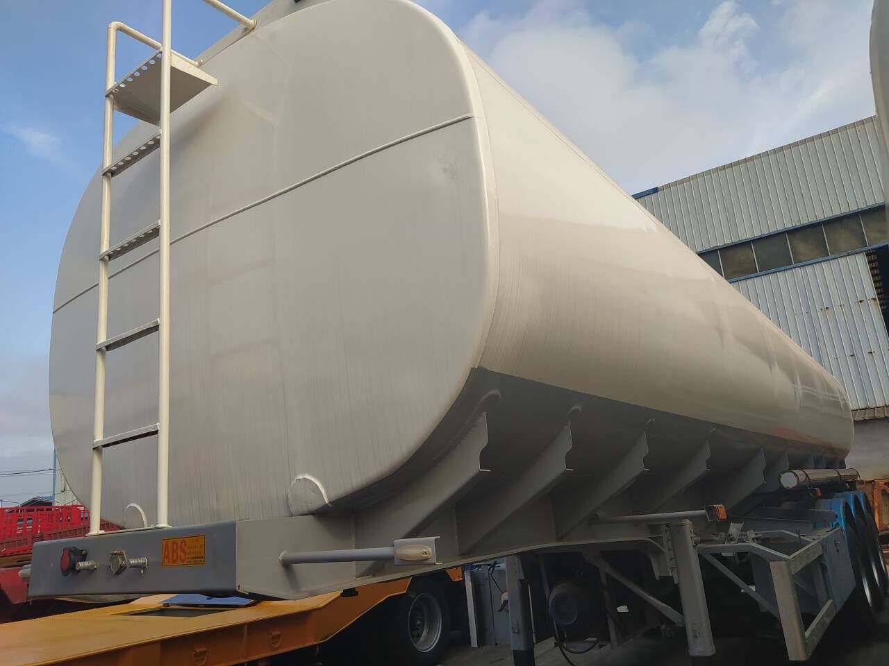 3 essieux 42 000L Remorque-citerne en acier carbone