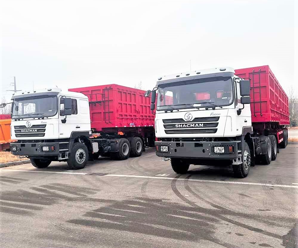 Semi-remorque basculante latérale de 40 tonnes