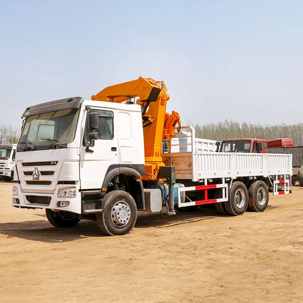 Howo 375 Camion Grue Pivotante Pliable