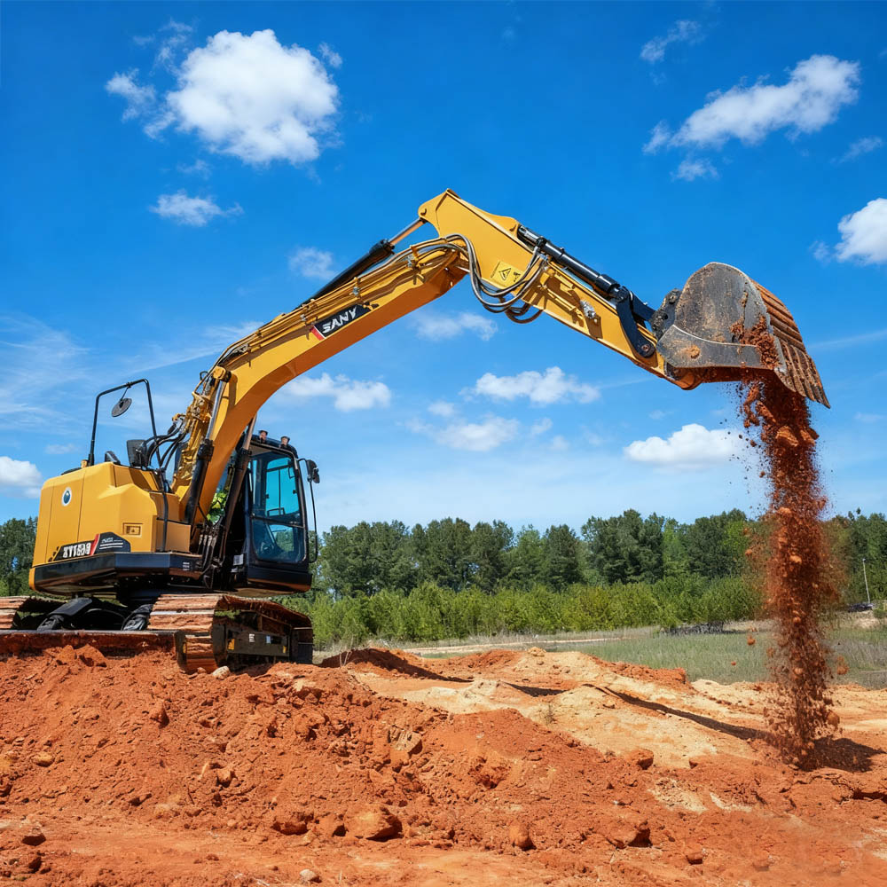 Nouvelle Pelle Sany Sy155U