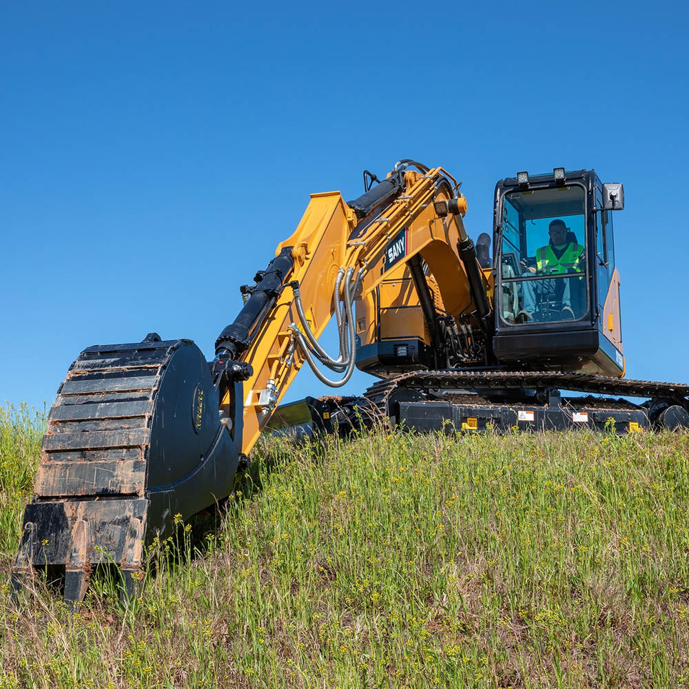 Nouvelle Pelle Sany Sy155U