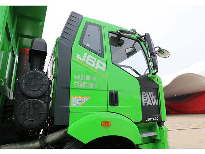 Camion Benne FAW J6P 420HP d'occasion