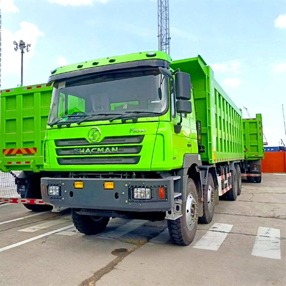 Camion-benne F3000 8x4 vert neuf/d'occasion