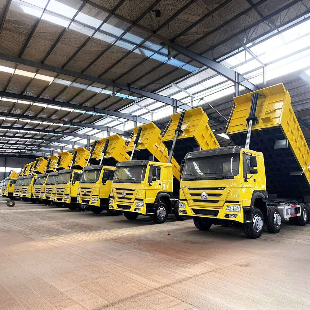 Sinotruk Howo 375 8x4 Camión volquete