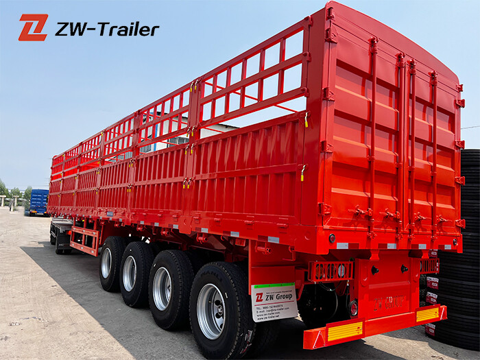 4 Ejes 80ton Transporte de Carga Cerca remolque