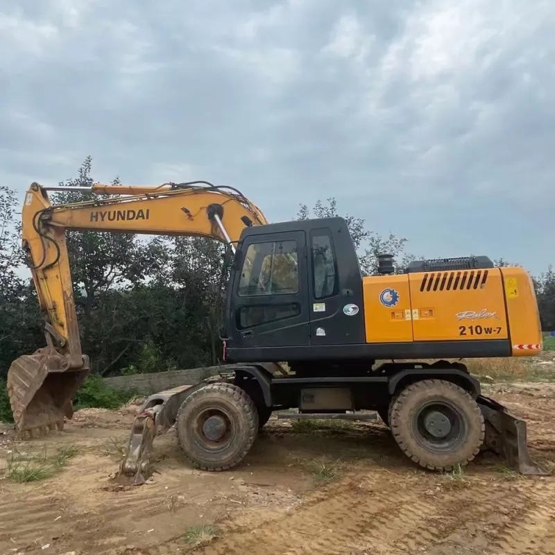 Excavadora Hyundai 210W Usada