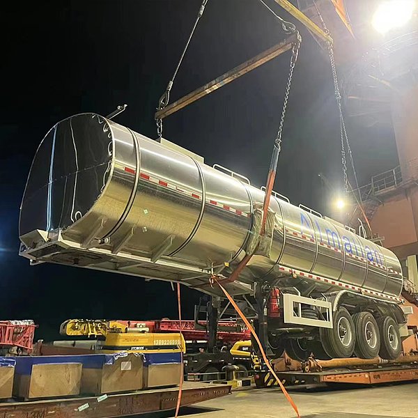 Transporte de semirremolques