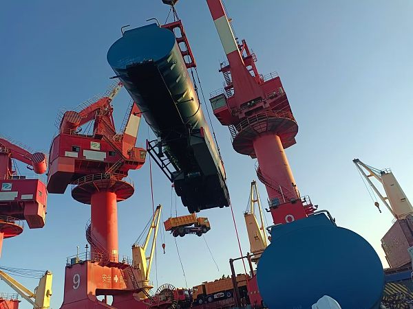 Transporte de semirremolques