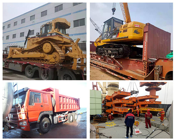 Transporte de semirremolques