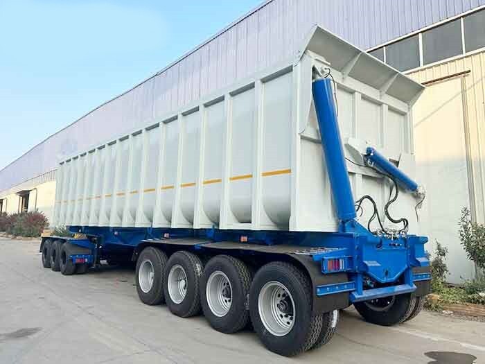 Remolque basculante hidráulico de 40CBM