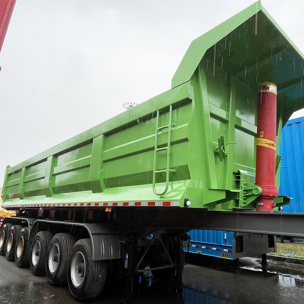 Semi remolque volquete trasero de 33CBM