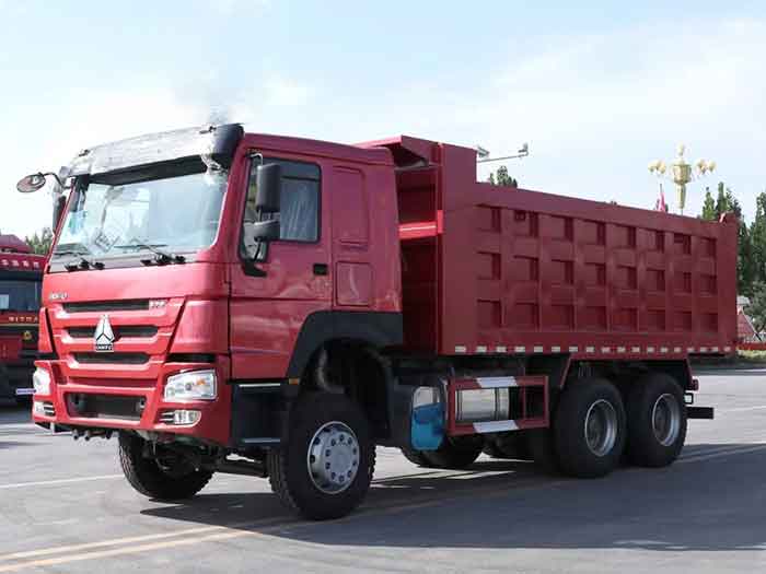Howo 375hp 6x4 Camión Volquete