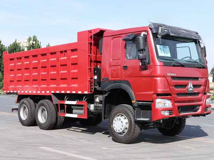 Howo 375hp 6x4 Camión Volquete