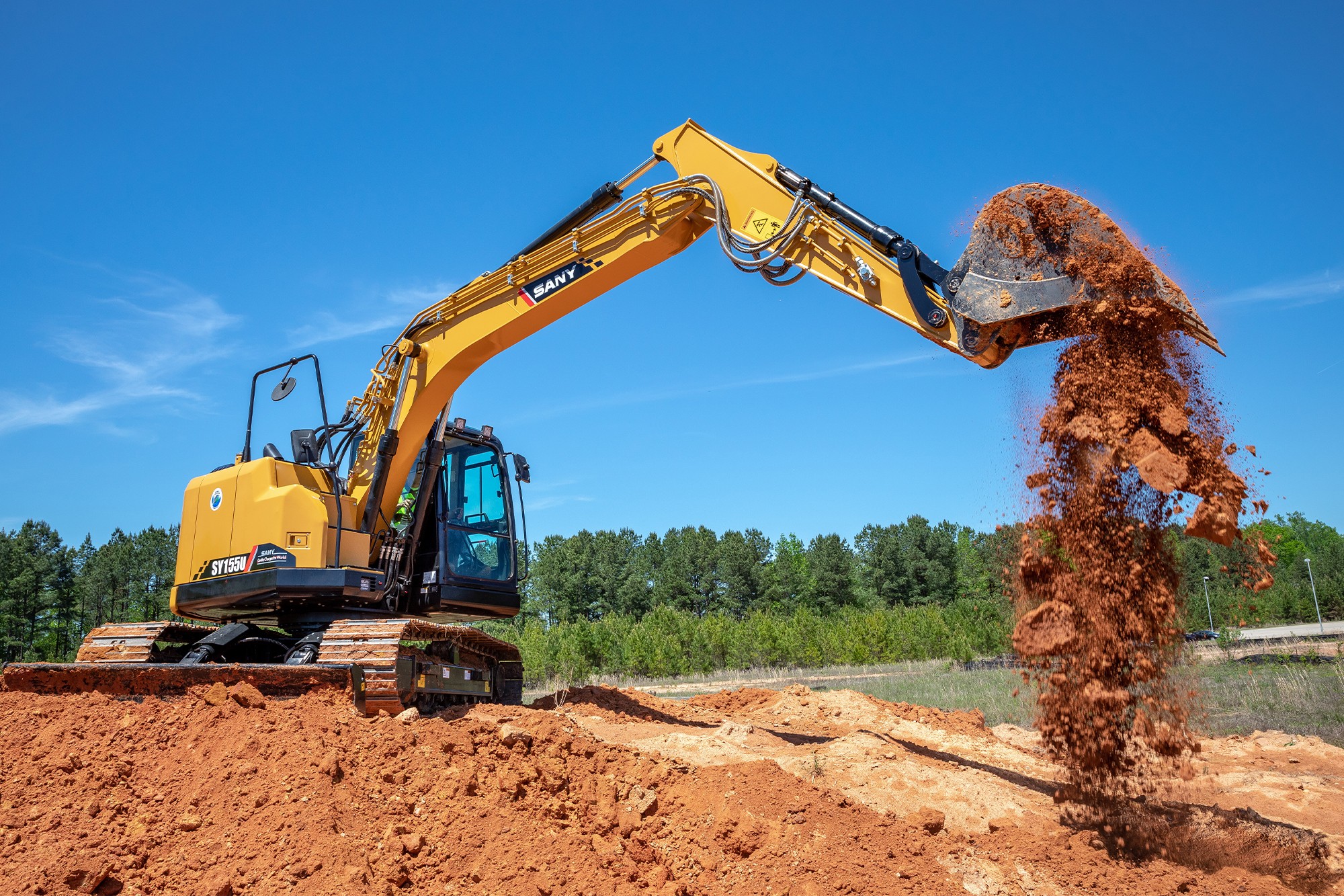 Excavadora usada Sany Sy155U