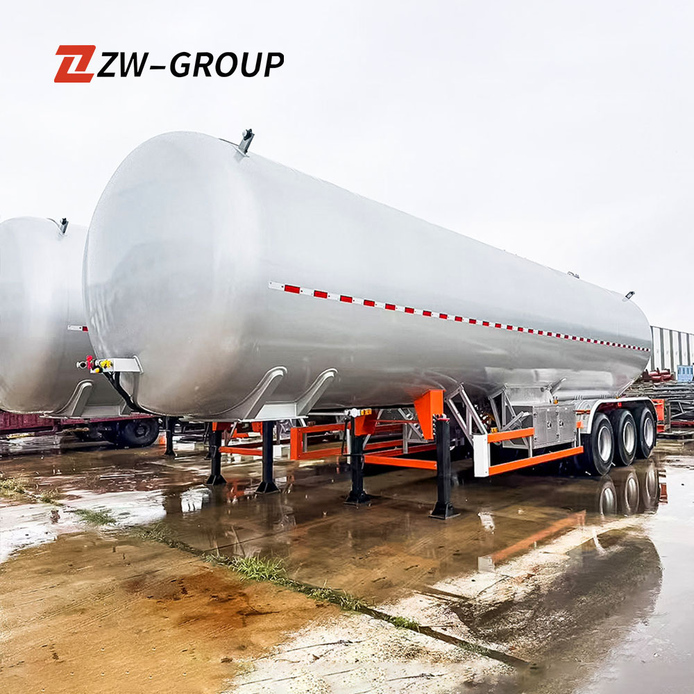 Nuevo tráiler cisterna para transporte de GLP de 3 ejes y 56 m³