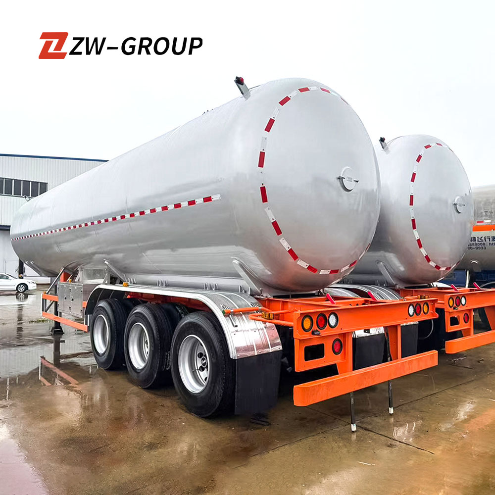 Nuevo tráiler cisterna para transporte de GLP de 3 ejes y 56 m³