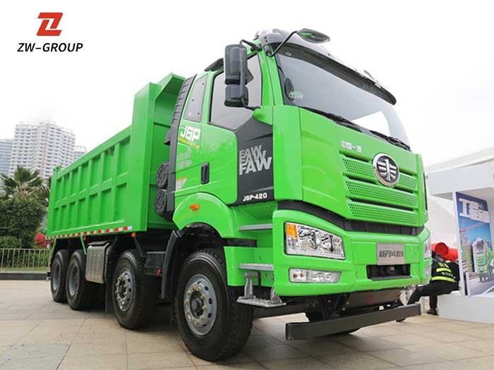 Camión volquete FAW J6P 420HP usado
