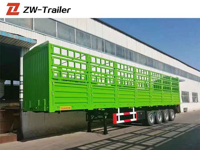 ZW Trailer Reboque Grade 4 Eixos