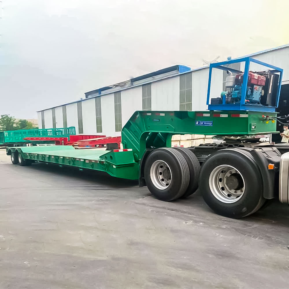 Reboque RGN de 2 Eixos Lowboy
