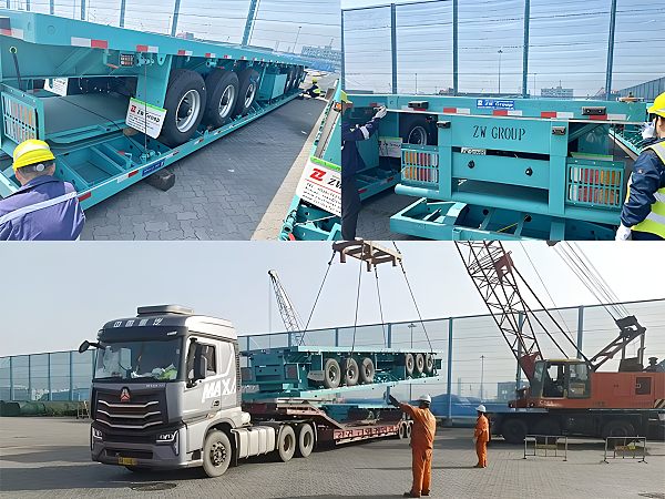 Transporte de semirreboque