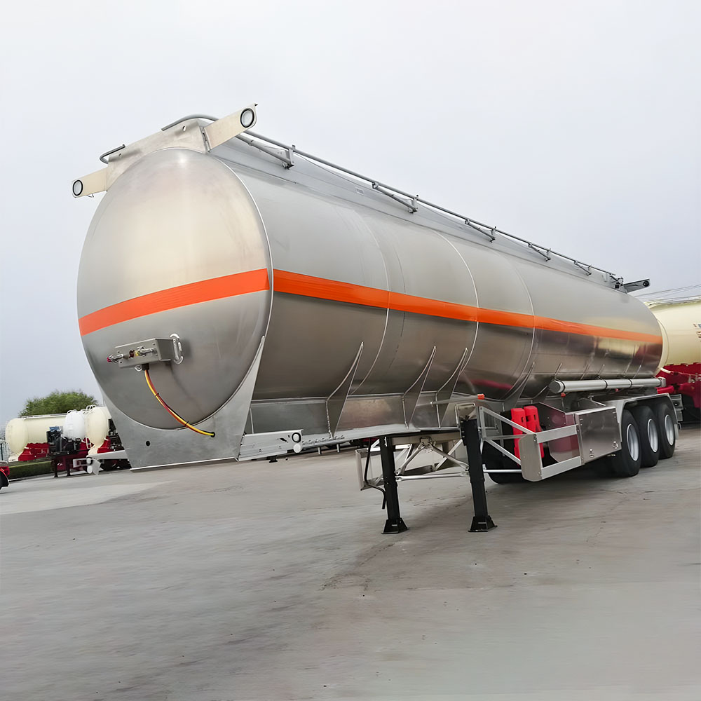 45000L Tanque de Combustível de Alumínio Reboque