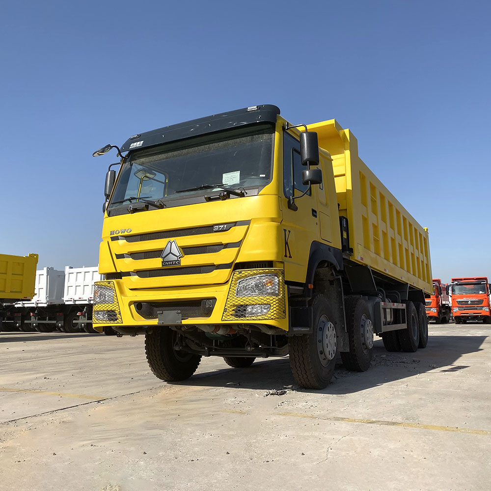 Howo 371hp 8x4 Caminhão Basculante