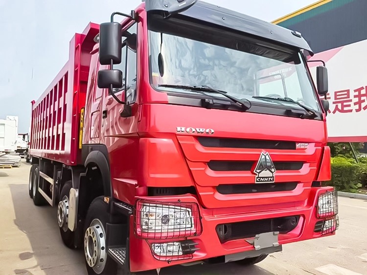 New Sinotruk Howo 400hp 8x4 Dump Truck