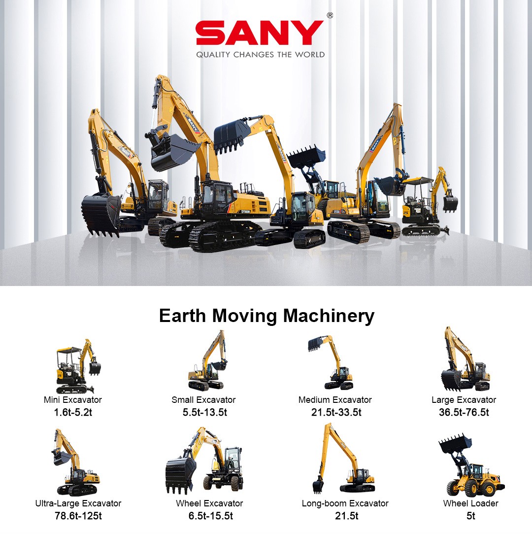 Brand New Sany Sy135C Excavator