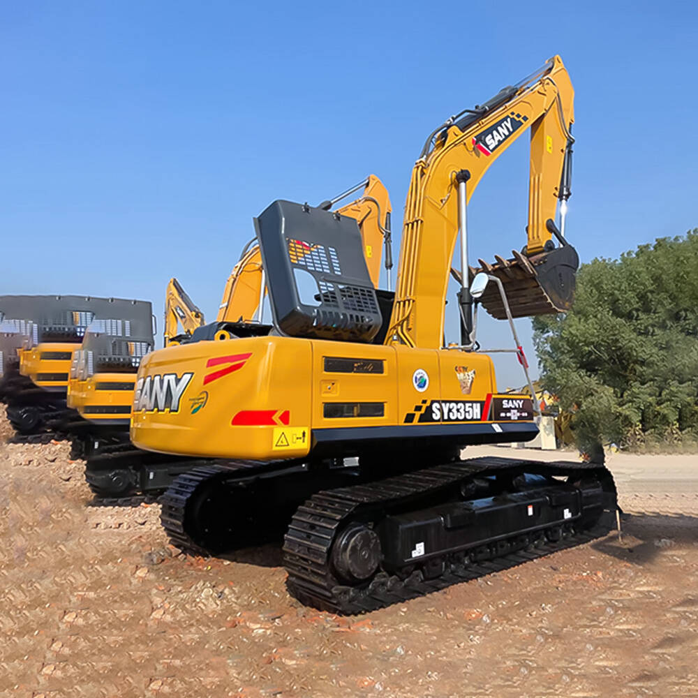 حفارة SANY SY335H الهيدروليكية ذات الجنزير