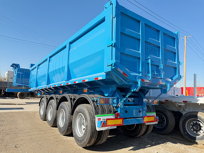 4-Axle U-Shape Rear Tipper