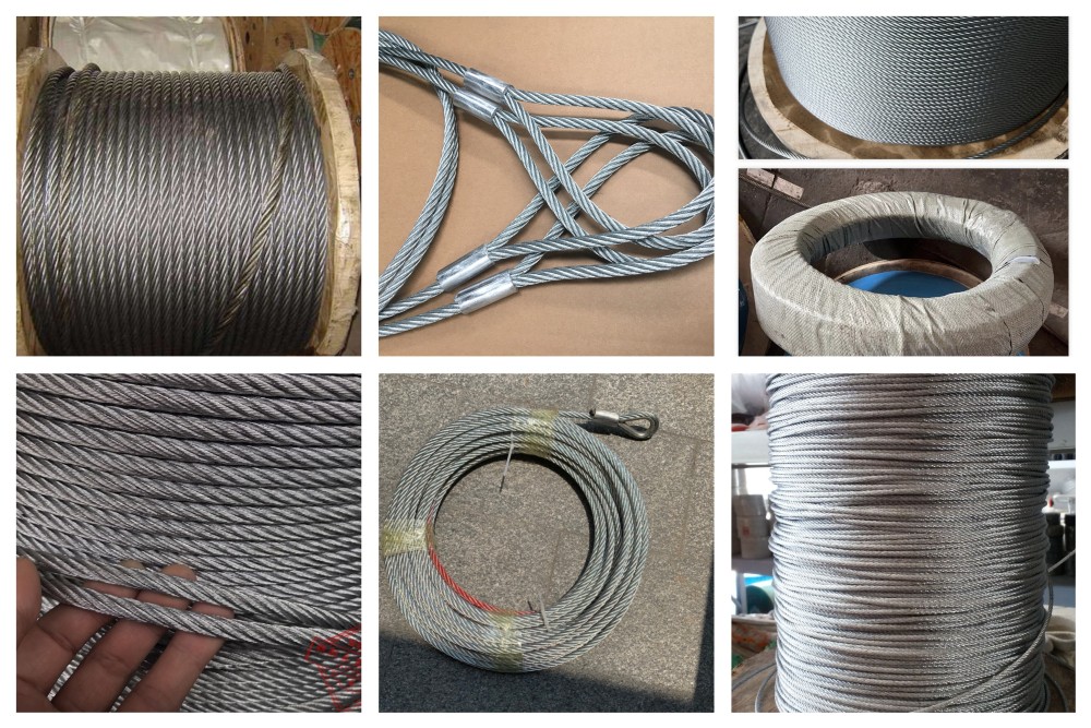 镀锌钢丝绳拼图