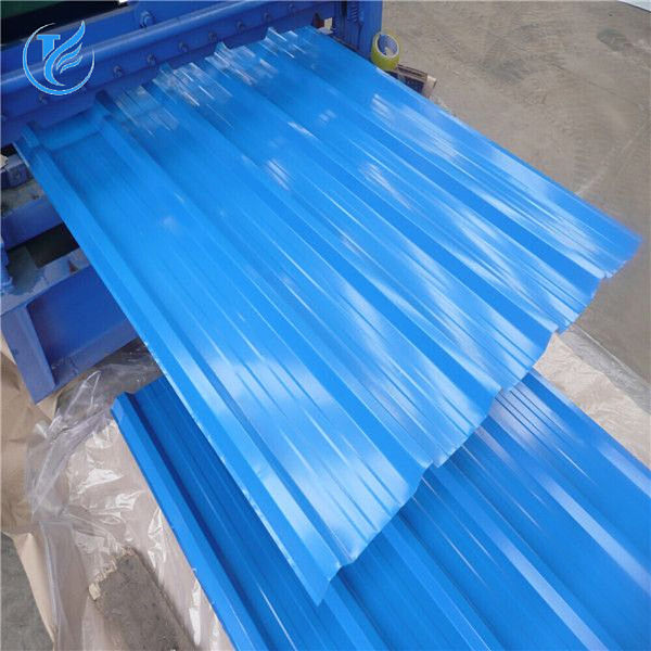 Lámina de techo galvanizada con revestimiento de color PPGI