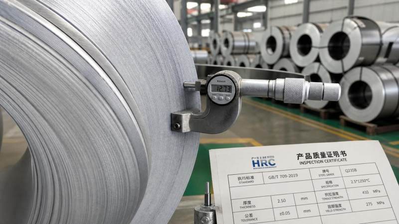 How to Evaluate HRC Surface Quality, Thickness Tolerance, and Strength