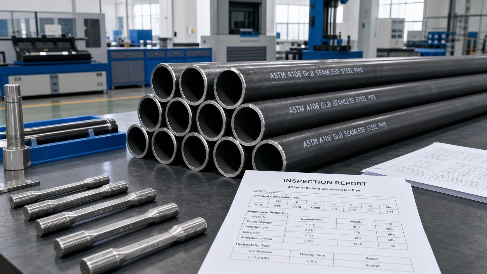 ASTM A106 Gr B Mechanical Properties: What Engineers Need to Verify