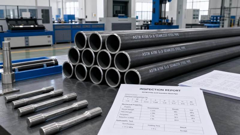 ASTM A106 Gr B Mechanical Properties: What Engineers Need to Verify