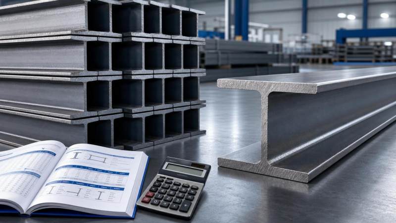 How to Use an H-Beam Weight Chart for Faster Estimating and Material Planning