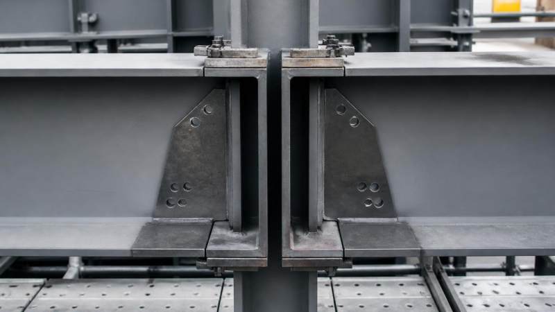 Common fit-up issues with h beam channel connections Common fit-up issues with h beam channel connections