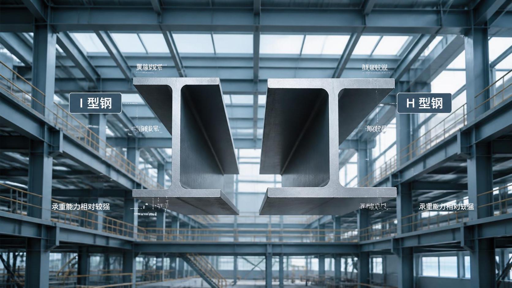 When does I section steel make more sense than H-beams